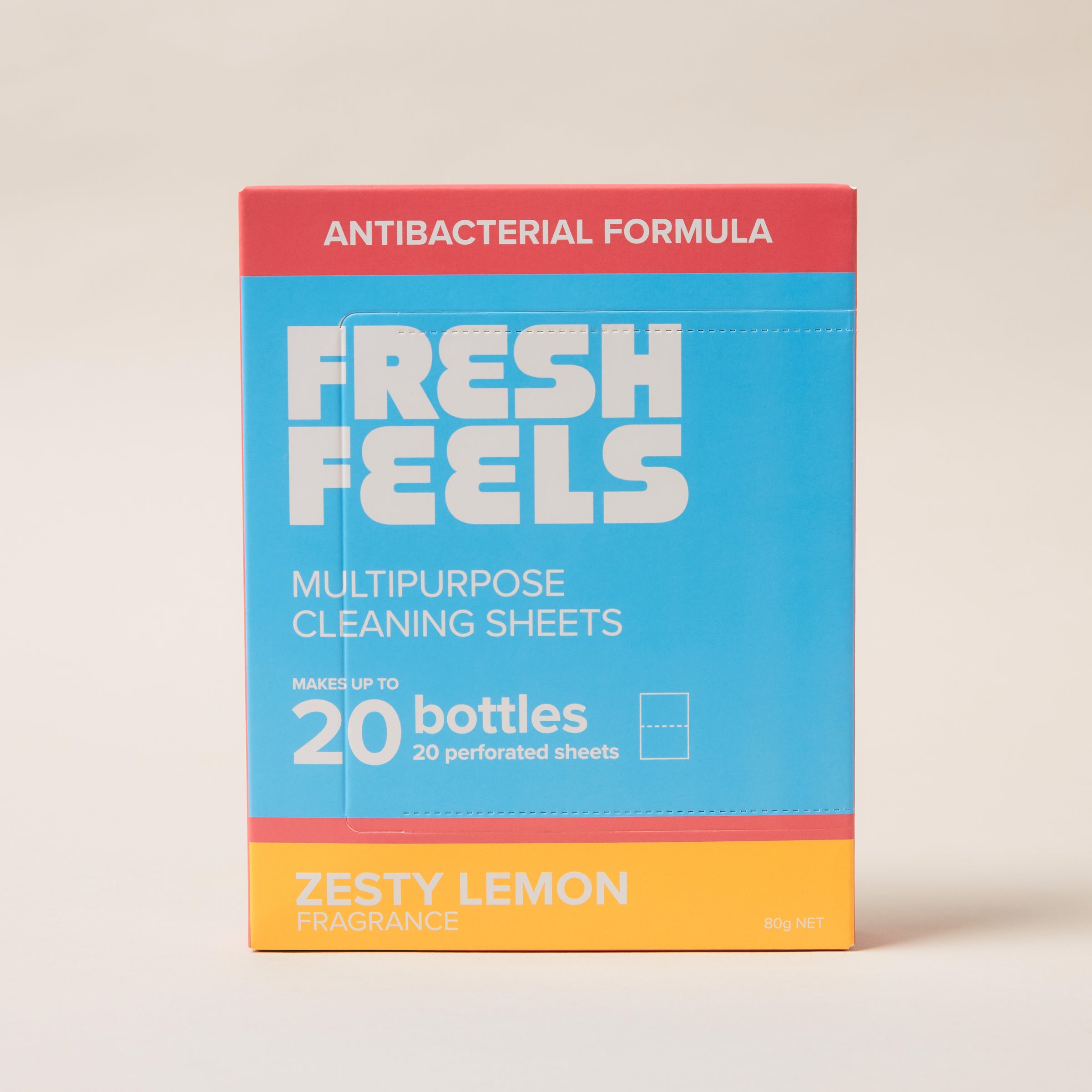 Zesty Lemon Multipurpose Cleaning Sheets