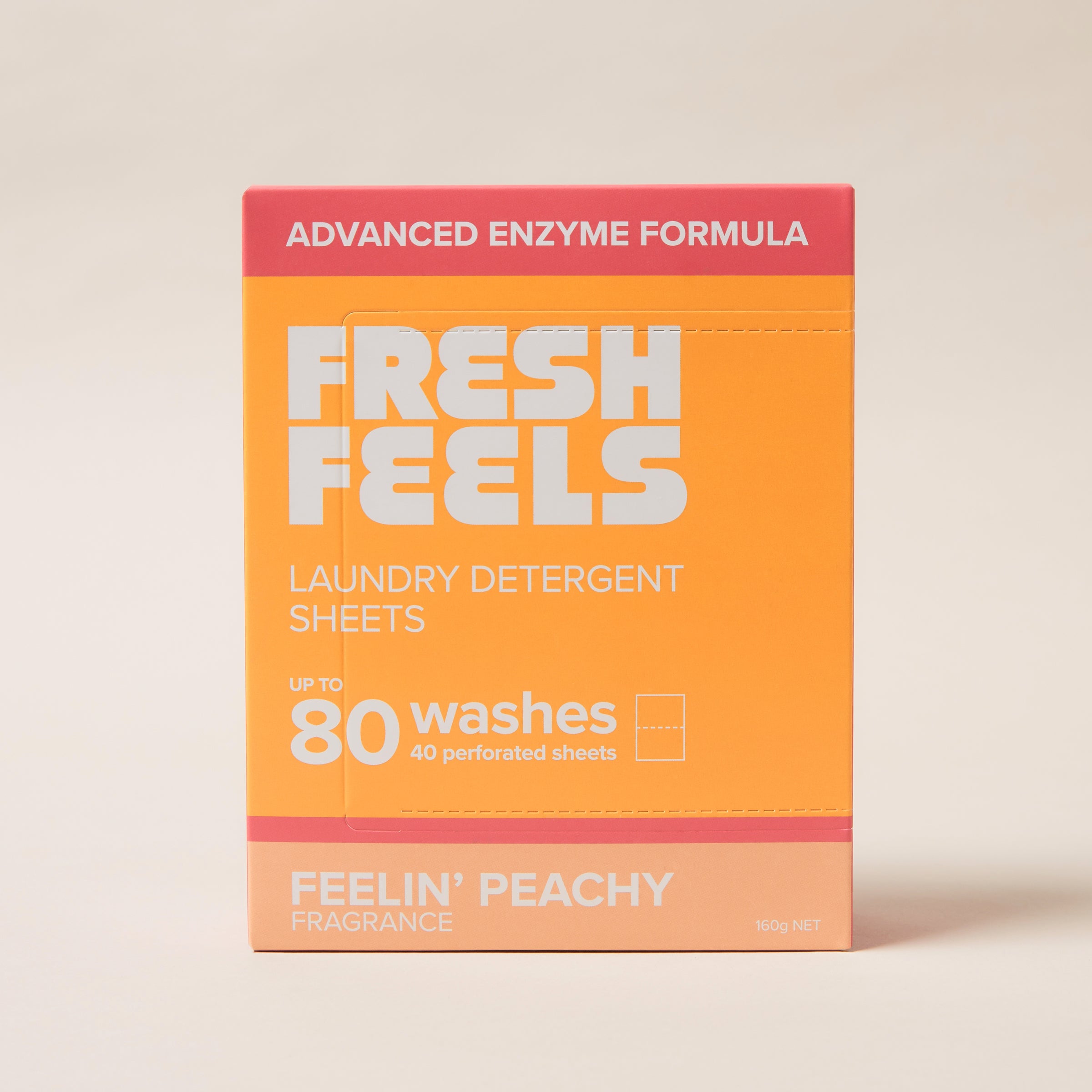 Feelin' Peachy Laundry Detergent Sheets