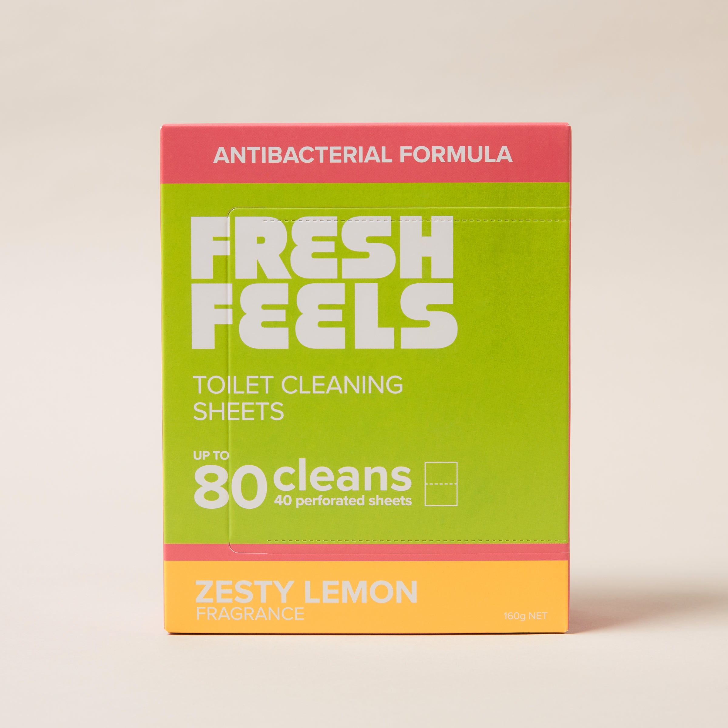 Zesty Lemon Toilet Cleaning Sheets