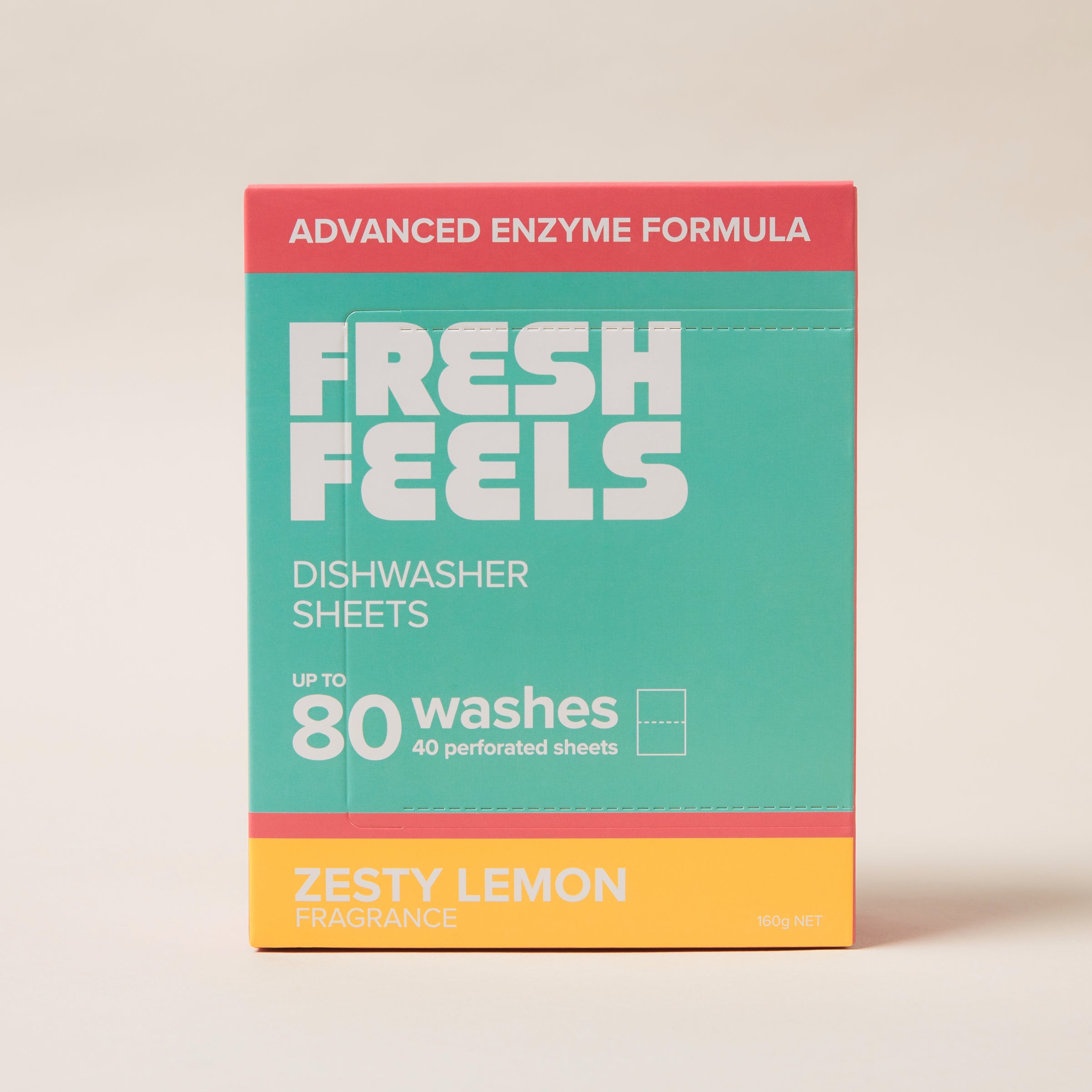 Zesty Lemon Dishwasher Sheets