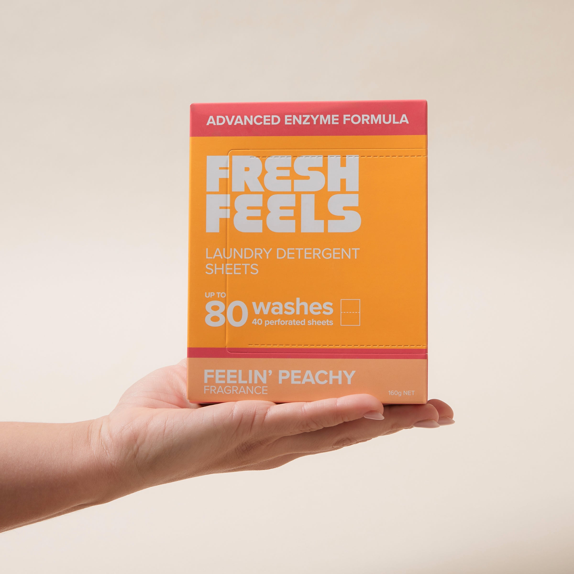Feelin' Peachy Laundry Detergent Sheets