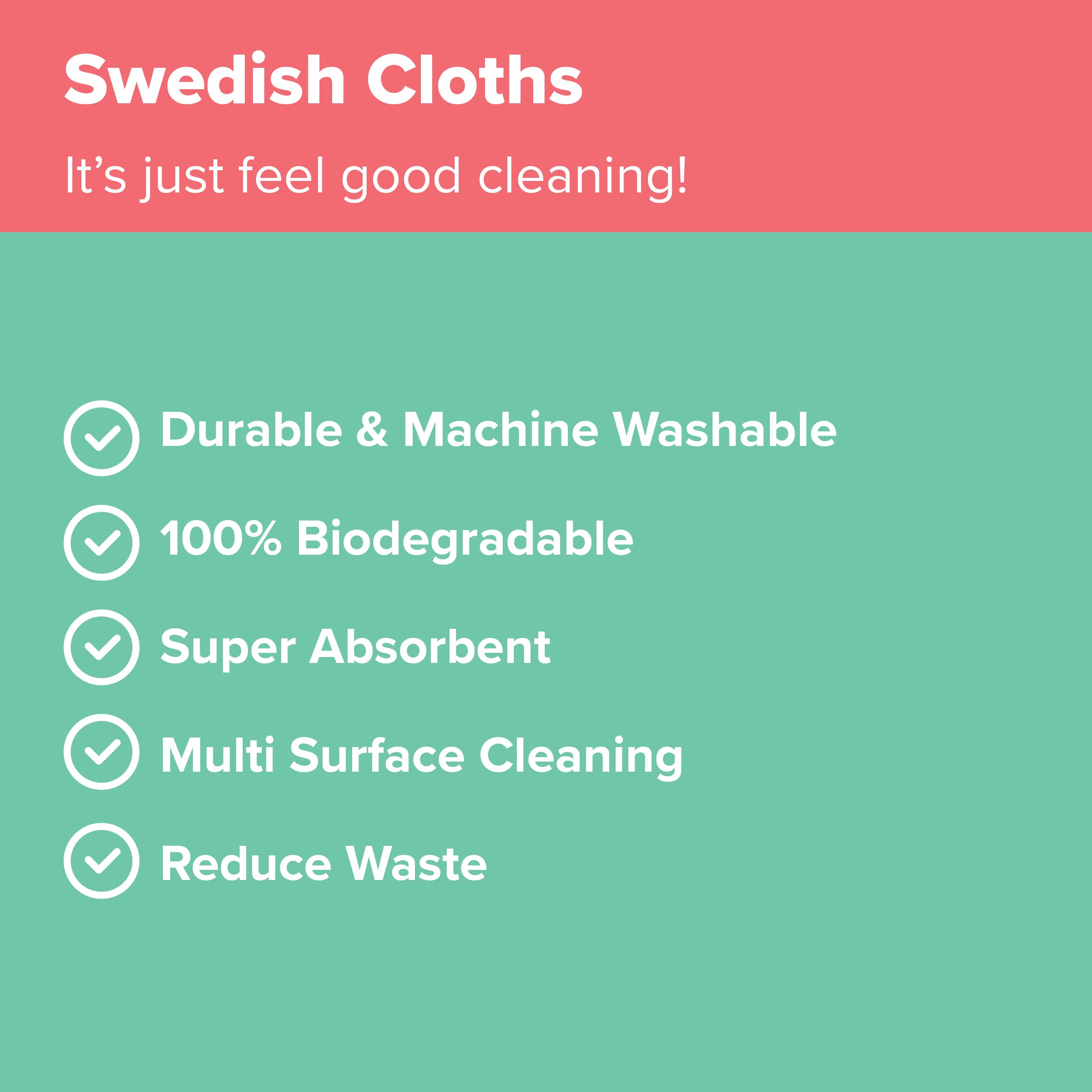 Refresh Swedish Cleaning Cloths