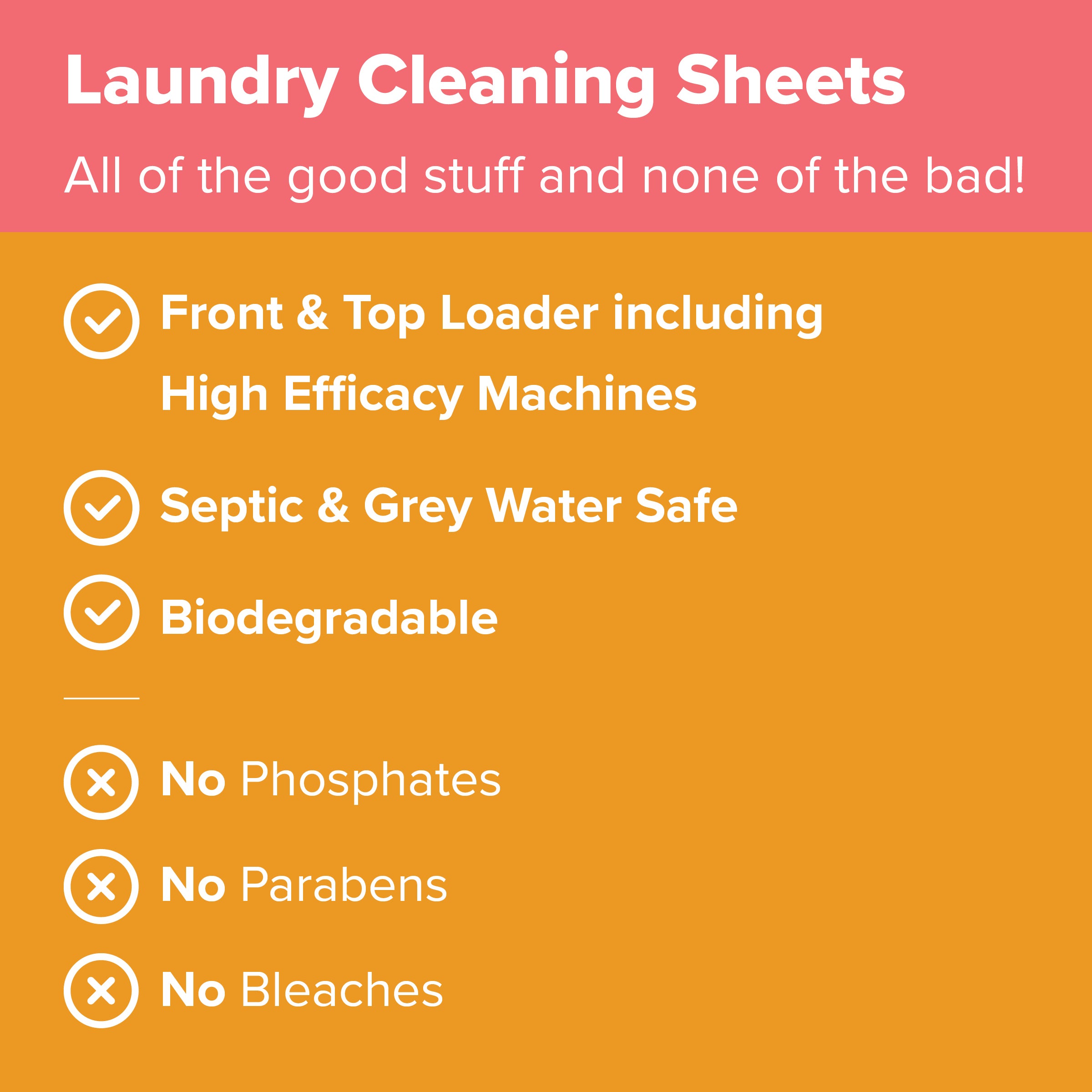 Summer Burst Laundry Detergent Sheets