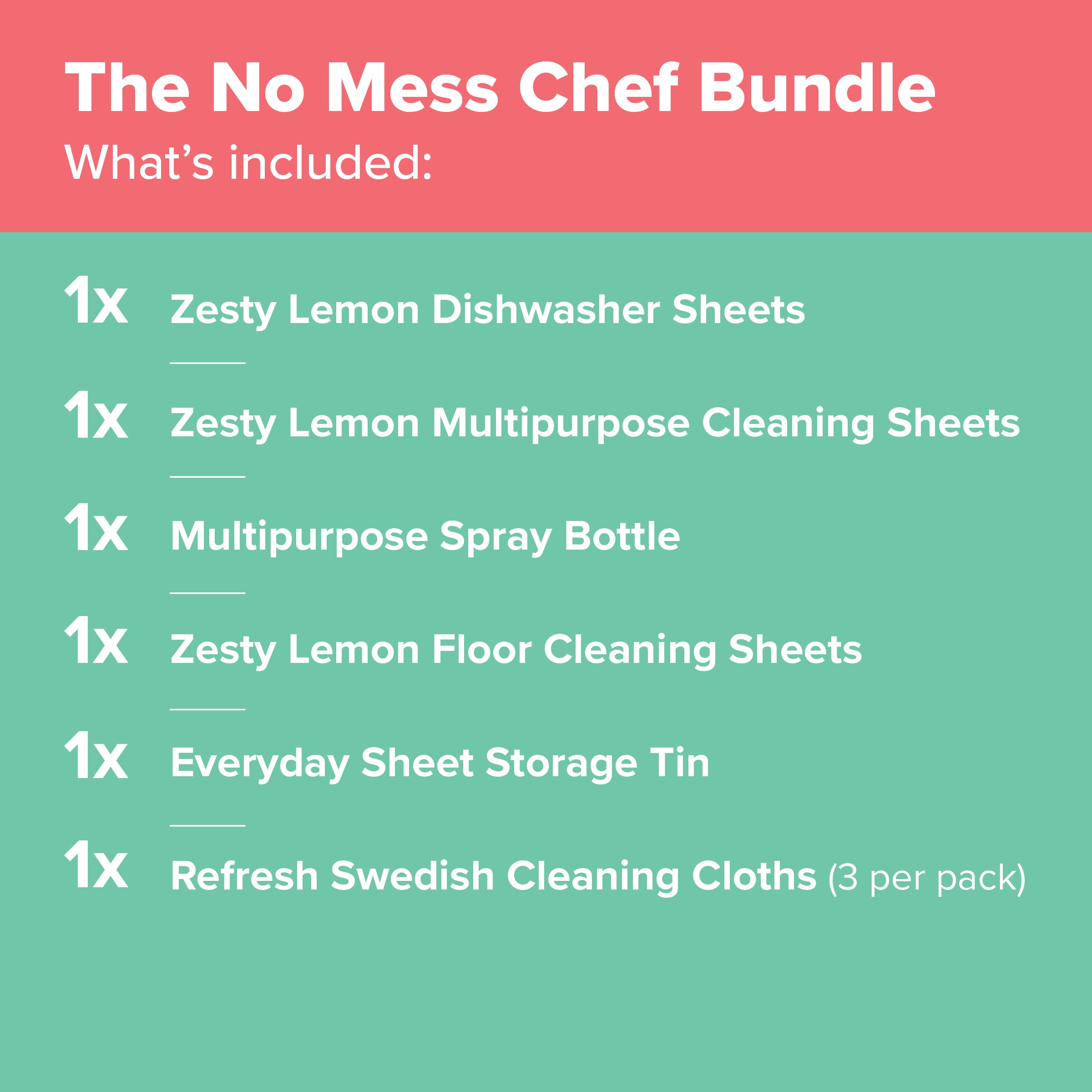 The No Mess Chef Bundle