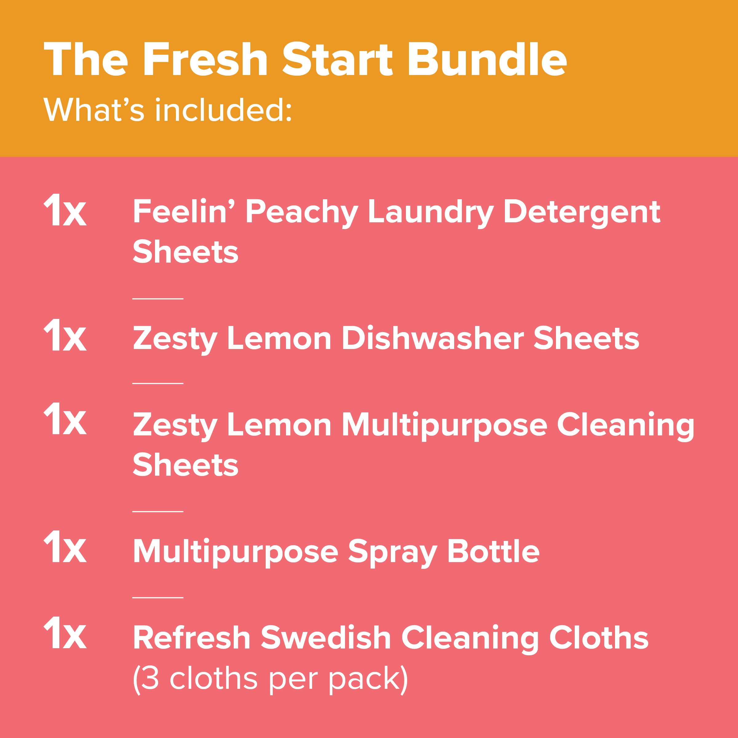 The Fresh Start Bundle