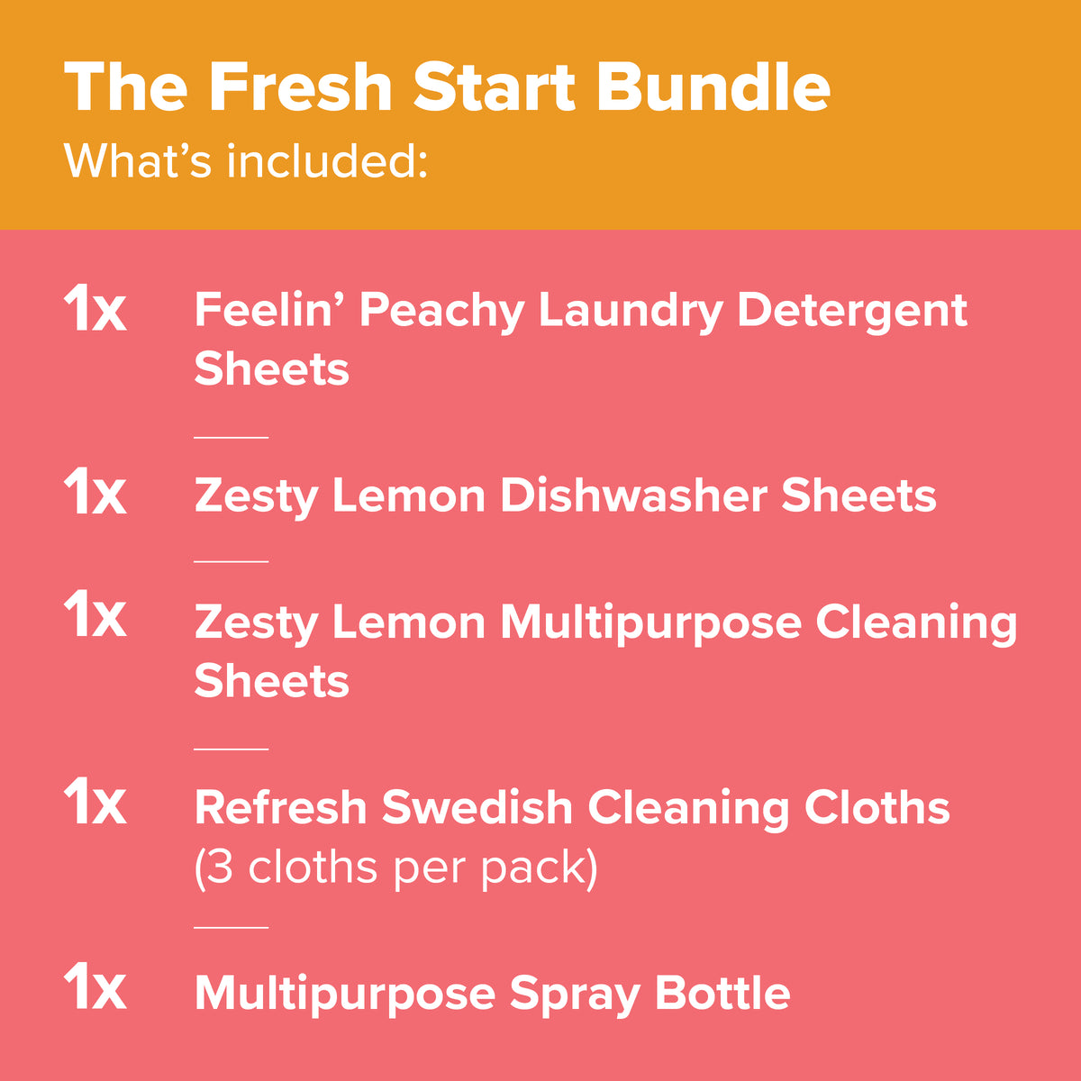 The Fresh Start Bundle