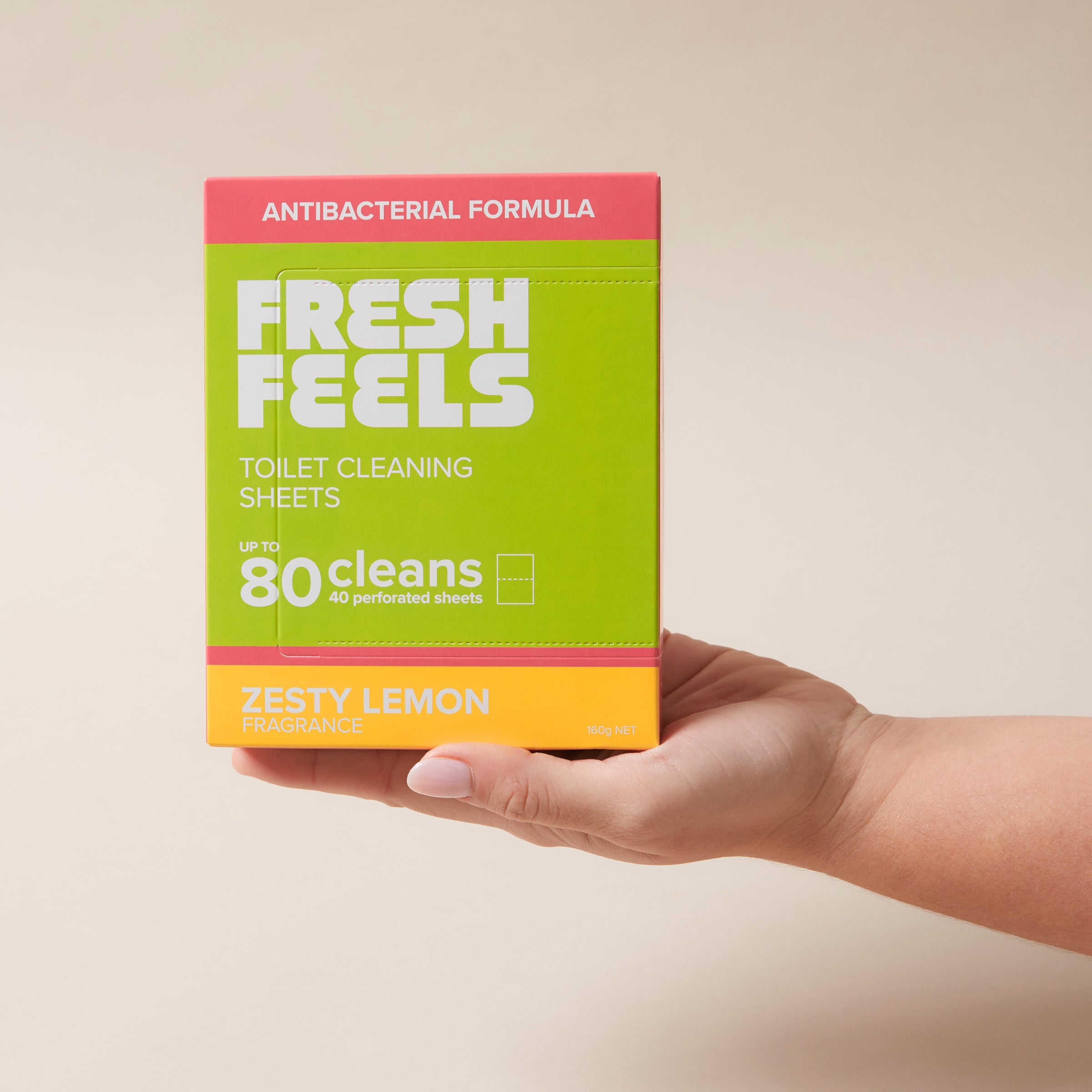 Zesty Lemon Toilet Cleaning Sheets