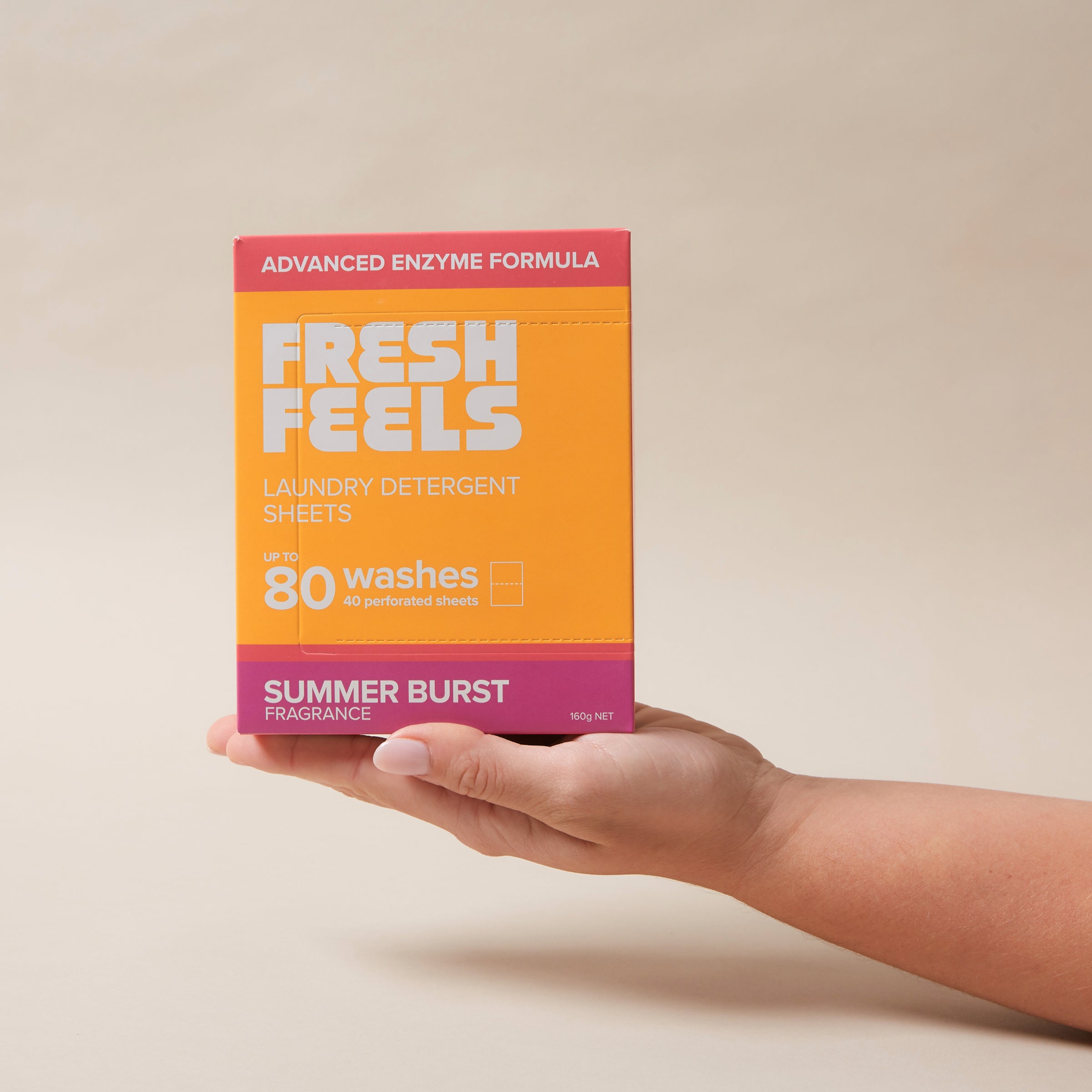 Summer Burst Laundry Detergent Sheets