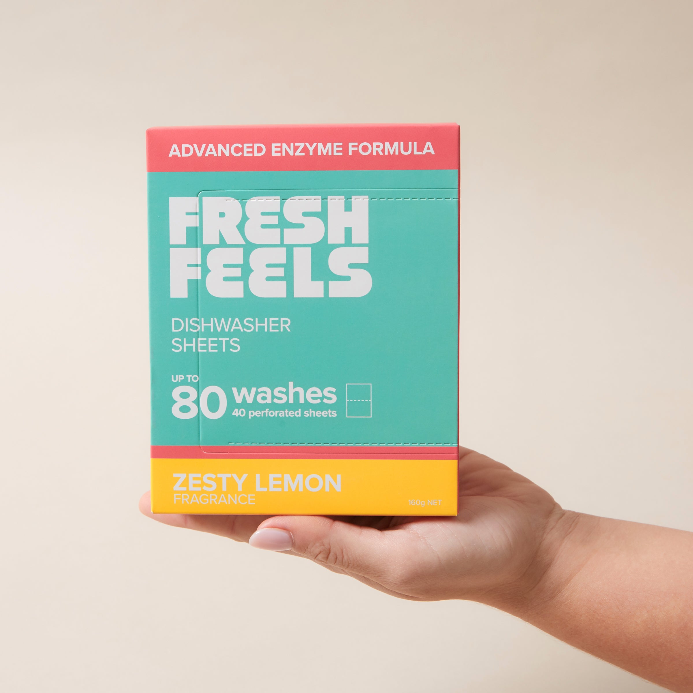 Zesty Lemon Dishwasher Sheets