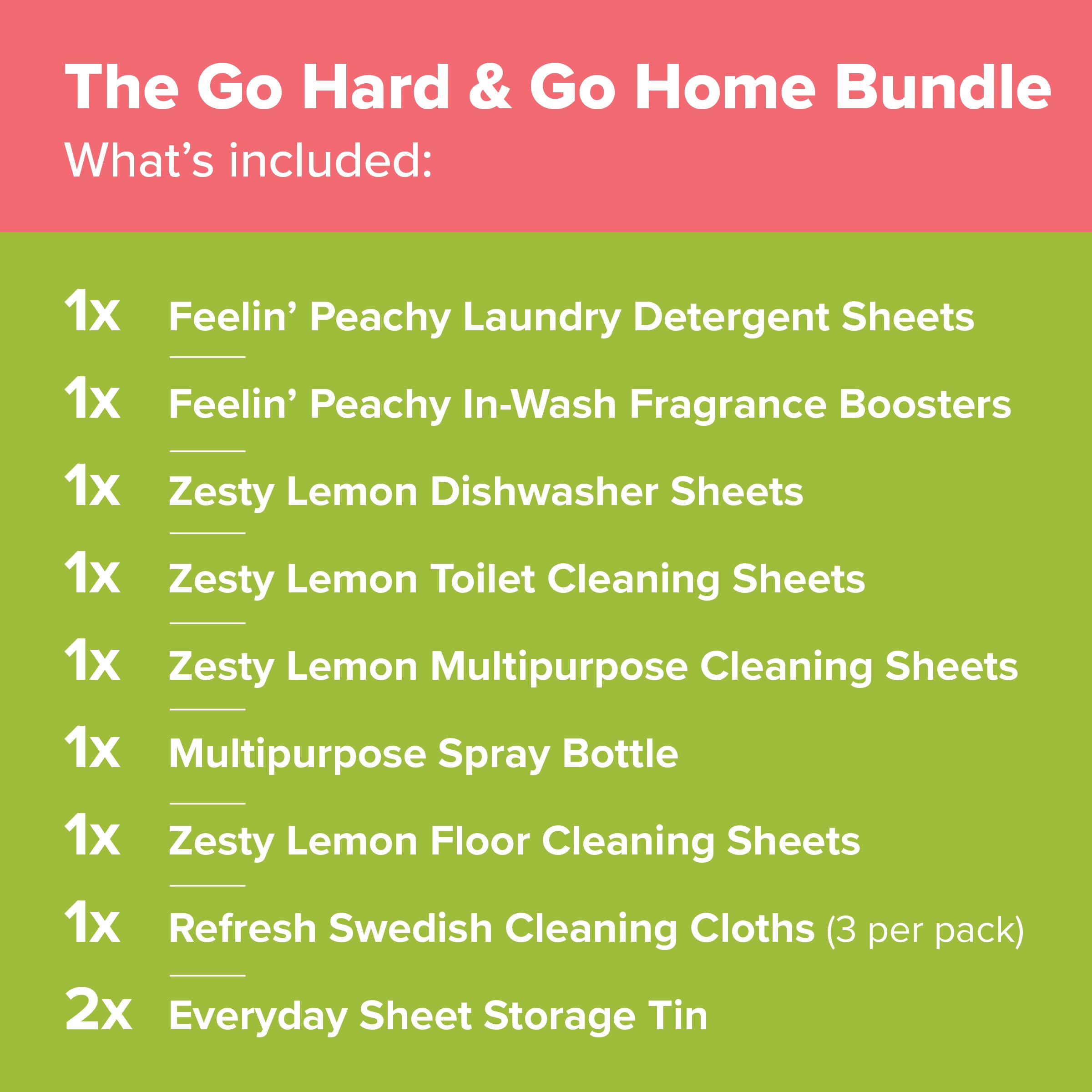The Go Hard & Go Home Bundle